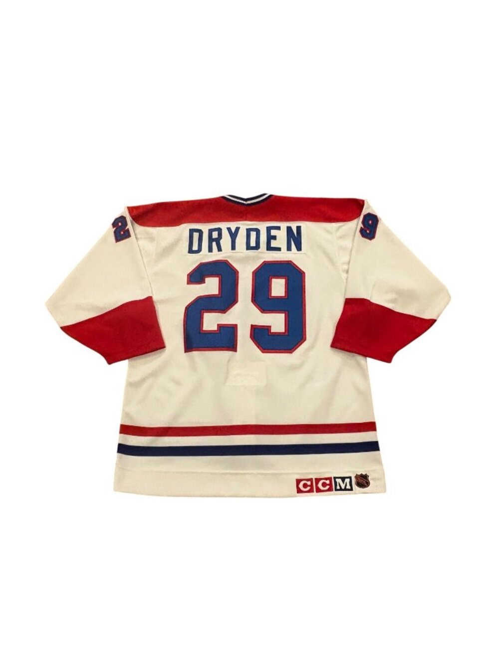 Rare Vintage CCM Maska Montreal Canadiens Ken Dryden #29 NHL Hockey Jersey Sz 44